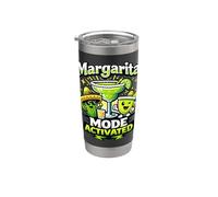 Margarita Mode Activado Lindo Fiesta Fiesta Tequila Dicho Vaso térmico de acero inoxidable de doble pared