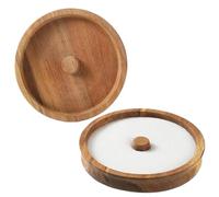 Margarita Salt Rimmer Azúcar y Sal Rimmer para Cócteles Barra de Madera Vaso para Bebidas Bandeja de Cóctel 5, 5 Dia..para Martini Margarita.