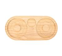 Margarita Salt Rimmer Set, Salt Pine Wood Sugar Rimmer Holder Bar Tool for Cocktail Margarita Essential Set for Party Bar Celebration (A)