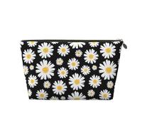 Margaritas Florales, Bolsa de Maquillaje Bolsa de cosméticos Bolsa de artículos de tocador de Viaje portátil Bolsa de artículos de tocador