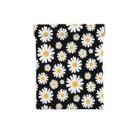 Margaritas Florales, Squeeze Top Wallet Bolsa de Almacenamiento para Mujer Monedero pequeño Bolsa de Cambio