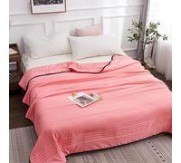 Margarola Silk Cooling Blanket, Cool Ice Silk Summer Comforters Blanket, Lightweight Summer Blanket Ultra Cold Breathable Summer Blankets for Hot Sleepers Night Sweats (Red,100 x 150cm / 40*60 inch)