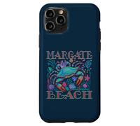 MARGATE BEACH NEW JERSEY BLUE CRAB VERANO PLAYA VACACIONES Arte Carcasa para iPhone 11 Pro