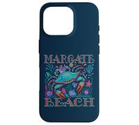 MARGATE BEACH NEW JERSEY BLUE CRAB VERANO PLAYA VACACIONES Arte Carcasa para iPhone 16 Pro