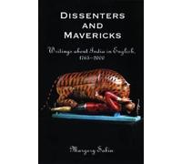 Margery Sabin Dissenters and Mavericks (Tapa dura)