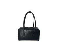 MARGESHERWOOD Bolso de cuero - Bolso de hombro SOFT BOSTON negro