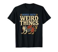 Marginalia Medieval Extraño Manuscrito Medieval Regalo Camiseta