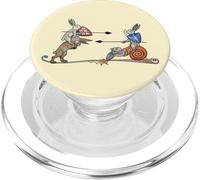 Marginalia Medieval - Justa de Conejos - MargiKnights PopSockets PopGrip para MagSafe