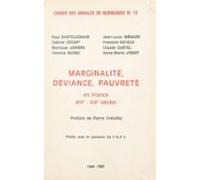 Marginalité Déviance Pauvreté (ebook)