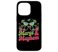 Margs & Mayhem Fun Fiesta Beber Party Carcasa para iPhone 14 Pro Max