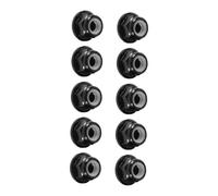 Marhynchus 10 -Sstcs Conjunto de Anodize M4 Nylon Inserta Auto -Lock Moeren Hex Nukununk Aluminio de Aluminio para Conexiones de Tornillo Seguro
