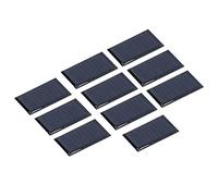 Marhynchus 10pcs Módulo de Panel Solar Pequeño para Proyectos de Ciencias Luz de Juguete 0.15W 5V, Mini Células Solares Resistentes a la Intemperie para Panel de Cargador Solar de Bricolaje,