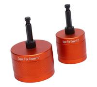 Marhynchus 2 Piezas de Metal de Cobre Limpiador de Tubos de Cobre para Tuberías de Cobre de Plomería Pepillo de Pintura de óxido para Varias Tuberías de Metal con Manija de Aleación de