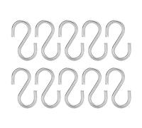 Marhynchus 20 Ganchos en Forma de S, Acero Inoxidable 304, Soporte Colgante de Metal Resistente para Llaves, Toallas, Gran Capacidad de Carga, Adecuado para Uso Doméstico y Diario