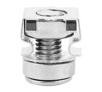 Marhynchus 20 Piezas M5 M6 Tuercas Enjauladas Kit de Tornillos Tuerca Cautiva en Retenedor de Tuerca para Gabinetes de Red Gabinetes Eléctricos Molde Mecánico (M6*16(20PCS))