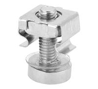 Marhynchus 20 Piezas M5 M6 Tuercas Enjauladas Kit de Tornillos Tuerca Cautiva en Retenedor de Tuerca para Gabinetes de Red Gabinetes Eléctricos Molde Mecánico (M5*20(20PCS))