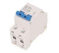 Marhynchus 2P Mini DC Cirwar Breaker 4ka Icu 6kV Uimp Uimp Fast - Un Pequeño Interruptor para Sistemas de Energía Marina Soleada, Negro (63A)