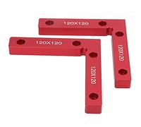 Marhynchus Abrazadera de ángulo Recto, Accesorio de 90 Grados en Forma de L de Aleación de Aluminio para Proyectos de Carpintería y Carpintería