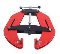 Marhynchus Abrazadera de Tubo Herramienta de Alineación de Tubos de Acero de Acción Rápida de Alta Resistencia para Soldar Accesorio de Soldadura Multifuncional Duradero de Acero de Aleación de 4