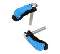 Marhynchus Abrazadera para Perros de Banco de 2 Piezas, Abrazadera de Sujeción Duradera con Plástico y Acero Inoxidable, Liberación Rápida para Mesa de Carpintería con Diámetro de Varilla de 20 Mm