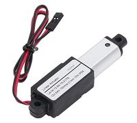 Marhynchus ABS ABS de Aluminio Actuador Micro Lineal con un Interruptor de Borde Final Protección de Desbordamiento para Dispositivos Médicos 12V (21 mm)