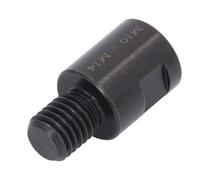 Marhynchus Adaptador Convertidor de Amoladora Angular, Conector de Interfaz de Pulidora de Acero CVR Duradero para Entusiastas del Bricolaje, Adaptador de Herramienta Roscada M10 M14 de 2 Piezas