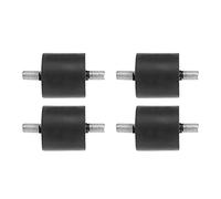 Marhynchus Almohadilla de Pie de Montaje de Vibración de Goma, Soporte Antivibración de Compresión Fuerte para Compresores de Aire, Fácil Instalación, Ideal para Uso a Largo Plazo (M8)