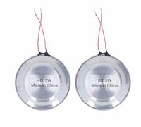 Marhynchus Altavoz de Resonancia de 2 Piezas, Altavoz Magnético Interno de Rango Completo de 35 Mm con Graves Potentes para Computadora Portátil MP3 MP4 CD Teléfono Móvil