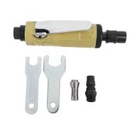 Marhynchus Amoladora Neumática para Detalles Automotrices Amoladora Neumática de 1/4 de Pulgada, Herramienta Recta de 25000 RPM con Pinzas de 3 Mm y 6 Mm para Pulir, Desbarbar,