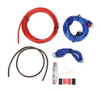 Marhynchus Amplificador Kit de Cable de Potencia Cableado de Cableado de Potencia Cableado de Instalación del Amplificador con Conductos de Alta Densidad para el Juego de Juego Subwoofer
