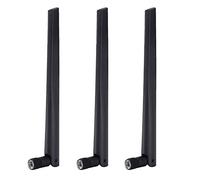 Marhynchus Antena de Enrutador WiFi 3pcs 2.4G 5G Banda Dual SMA Omnidireccional Antena 5DBI Ganancia con Interfaz RP-SMA para RT-AC68U AC66U USB-AC56