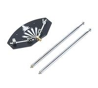 Marhynchus Antena de Varilla de Bocina FM de Alta Ganancia, Frecuencia Ajustable, Diseño Duradero, Sistemas de Audio y Vídeo de TV