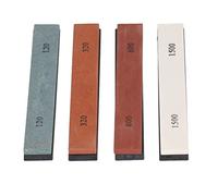 Marhynchus Aplandita de Afilador de ángulo Fijo Juego para Lijadoras de Banda, Kit de Piedra de Afilado Duradero de Vanewing 4pcs 120 320 600 1500 Grano, Adecuado para Herramientas de