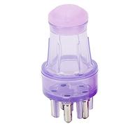 Marhynchus Aplicador de Aceite de Cuero Cabelludo Peine Masaje de Masaje a Prueba de Fuga Capacidad de 3 Ml de 3 Ml para una Aplicación Líquida Precisa, Diseño Firme y Resistente (PURPLE)