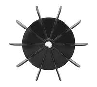 Marhynchus Aspa de Ventilador, Impulsor de Compresor de Aire de Plástico de Ingeniería, Diámetro de 13 Mm, 10 Aspas, 5 Piezas, Aspa de Ventilador de Motor de Conexión de Dirección para Reparación y