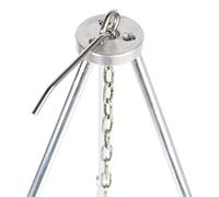 Marhynchus Barbacoa Plegable Barbacoa de Trípode Plegable Hanging Campfire Picnic Cooking Portable Grills 21.26 * 16.14 * 31.50in