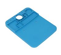 Marhynchus Base de Silicona para Microscopio, Alfombrilla de Microsoldadura de Silicona Azul, Resistente Al Calor, Almohadilla de Reparación Multifunción Antiestática para Mantenimiento de