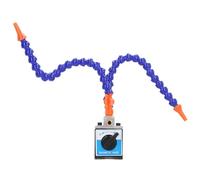 Marhynchus Base Magnética Ajustable G1/4 in G1/2 Out con 2 Mangueras Flexibles para Procesamiento Mecánico, Calibración de Equipos de Medición de Piezas de Trabajo