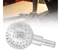 Marhynchus Bola de Pulido para Tallar, Herramienta de Carpintería de Acero para Pulir y Dar Forma a Superficies de Madera, Ideal para Carpinteros y Artesanos