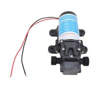 Marhynchus Bomba de Microdiafragma Eléctrica Bomba de Presión de Agua de Refuerzo Autocebante para RV Camping Lavado de Autos Salida de Entrada G1/2 de 60 W para Riego de Flores