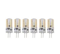 Marhynchus Bombillas LED GY6.35 5W AC12V 500LM 6000K 2700K 72 Cuentas 360 Grados Sin Parpadeo Protección para los Ojos 50000 Horas para el Hogar Oficina Lámpara de Ventilador de Techo Luz (Blanco