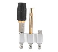 Marhynchus Boquilla Giratoria M5 3 en 1, Punta de Boquilla de Lavado Suave Ajustable Aguas Abajo con Patrón de Pulverización de 0-60°, Punta de Disparo de Largo Alcance para Lavadora a