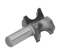 Marhynchus Broca de Enrutador Semicircular, Aleación de Acero de Tungsteno, Vástago de 1/2, Punta Redondeada de Cuentas de 5/8 para Carpintería, Ideal para Proyectos de Madera Maciza, Madera Dura y