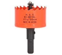 Marhynchus Broca para Sierra Perforadora, Dientes Afilados para un Corte Limpio, Suave y Preciso, 32 Mm de Profundidad, Fácil Eliminación de Virutas, Alta Dureza HSS, con Eje, par (1-31/32"(50mm))