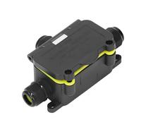 Marhynchus Caja de Conexiones a Prueba de Agua, Caja Eléctrica para Exteriores IP68 con Anillo de Sellado de Silicona para Farolas LED, Luces de Jardín