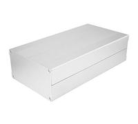 Marhynchus Caja de Enfriamiento de Aluminio, Caja de Aluminio Cepillado Arenado, 55 X 106 X 200 Mm para Controladores de Placa de Circuito, Disipación de Calor de Bricolaje (#2)
