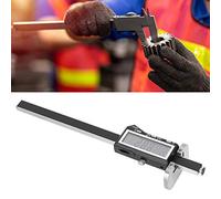 Marhynchus Calibrador Vernier Digital Herramienta de Medición Electrónica de Acero Inoxidable 0-150 Mm 0,01 Mm Lectura Calibre de Trazado Paralelo para Maquinistas de Medición de Espesor Carpinteros
