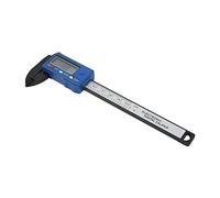Marhynchus Calibrador Vernier Digital, Material ABS, Pantalla LCD, Rango de Medición de 100 Mm para Medición de Precisión en Talleres