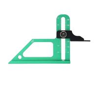 Marhynchus Calibre de Sierra de Mesa, Regla de Calibre de de 0-60 Mm con Bloque de Posicionamiento Negro Suavemente Ajustable, para Fresadora, Taladradora, Prensa, Accesorios de Sierra de