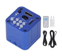 Marhynchus Cámara de Microscopio Industrial HY5100 24MP 1080P HD USB Grabación de Video Digital Ocular Electrónico con Software de Medición para Visualización Industrial Microscopios de (Enchufe de